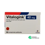 Vitalogink 40 mg 90 comprimés - Vue 360°