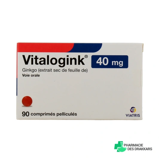 Vitalogink 40 mg 90 comprimés