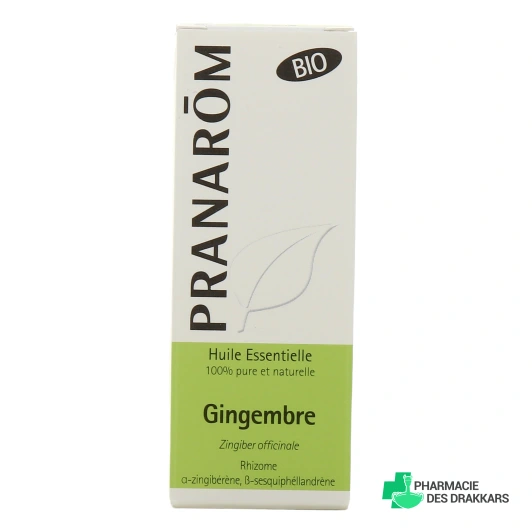 Pranarom huile essentielle gingembre