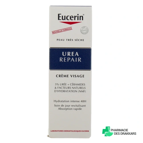 Eucerin UreaRepair Crème Visage 5% Urée