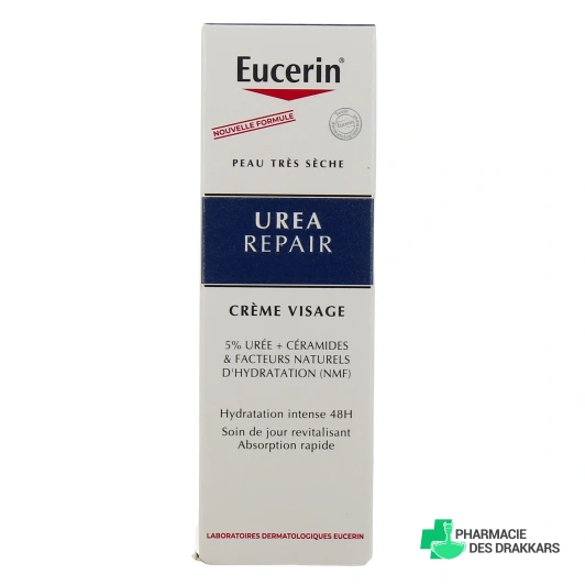 Eucerin UreaRepair Crème Visage 5% Urée