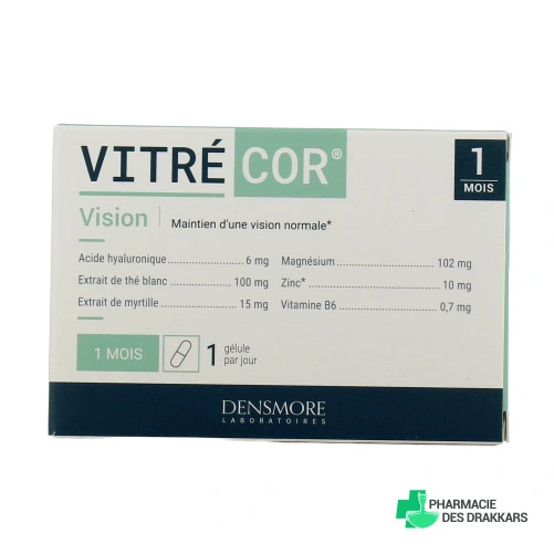 Vitrecor Boîte de 30 et 90 gélules