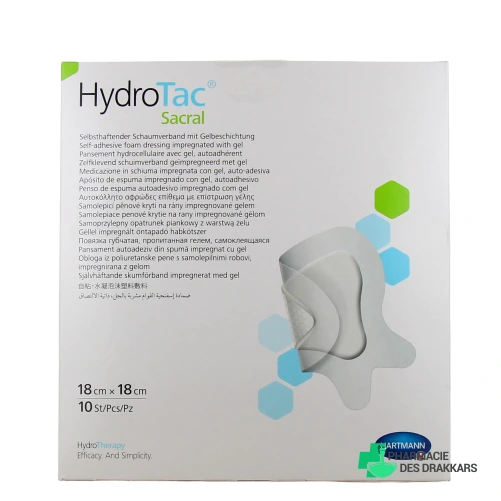 Hartmann HydroTac Sacral Pansement Hydrocellulaire