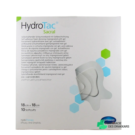 Hartmann HydroTac Sacral Pansement Hydrocellulaire