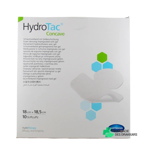Hartmann HydroTac Concave Pansement Hydrocellulaire