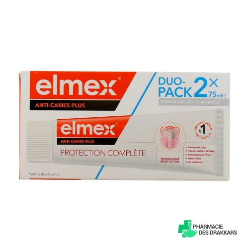 Elmex Anti-Caries Plus Dentifrice Soin Complet