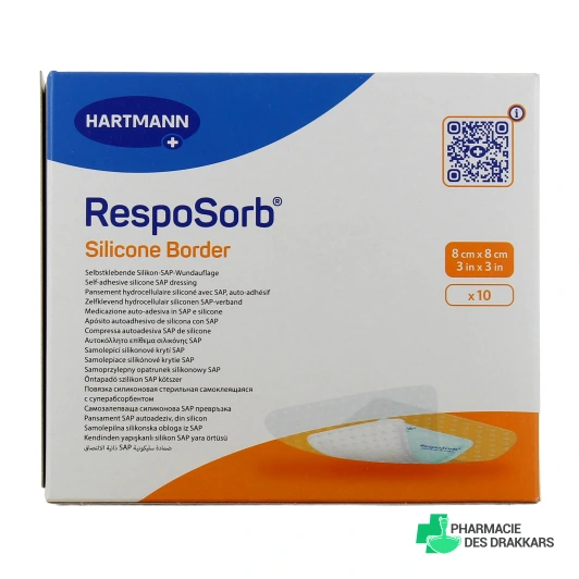 Hartmann RespoSorb Silicone Border