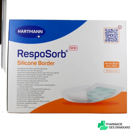 Hartmann RespoSorb Silicone Border