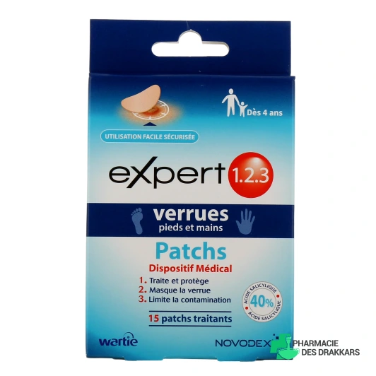 Expert 123 Verrues Pieds et Mains