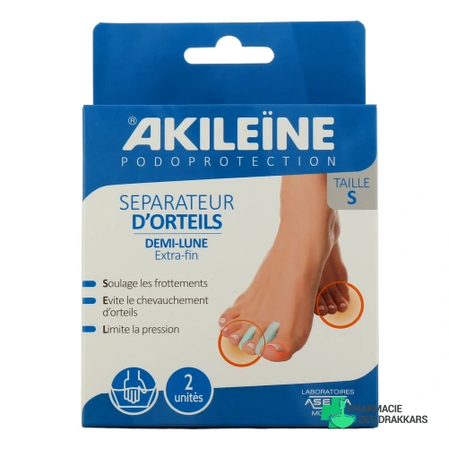 Akileïne Séparateur d'Orteils Demi-Lune