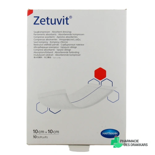 Hartmann Zetuvit Pansements Absorbants Stériles - Vue 360°
