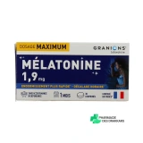 Granions Mélatonine 1,9mg Endormissement rapide - Vue 360°