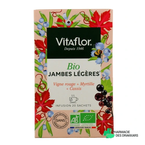 Vitaflor Jambes Légères Infusion Bio