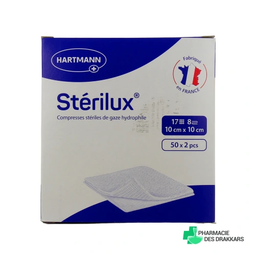 Sterilux ES Compresses Stériles