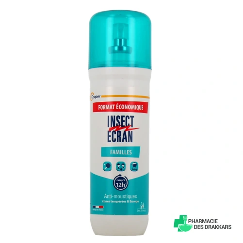 Insect Ecran Familles Anti-Moustiques Spray