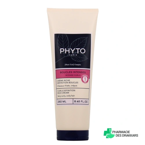 Phyto Boucles Intenses Crème Riche Définition Boucles
