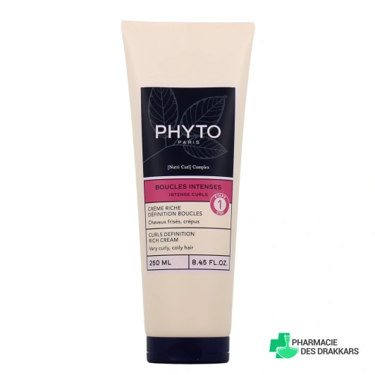 Phyto Boucles Intenses Crème Riche Définition Boucles