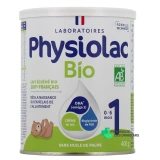 Physiolac Bio Lait 1er âge - Vue 360°