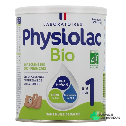 Physiolac Bio Lait 1er âge