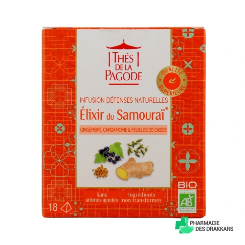 Thés de la Pagode Infusion Élixir du Samouraï