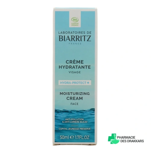 Laboratoires de Biarritz Crème Hydratante Visage Bio