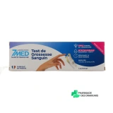 7MED Test de Grossesse Sanguin - Vue 360°