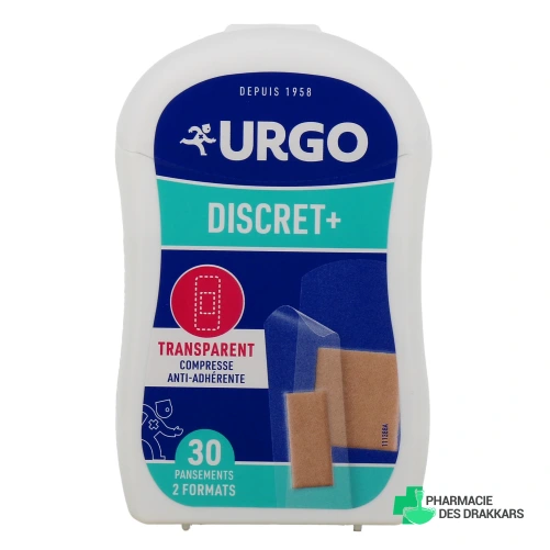 Urgo Pansements Discrets Transparents x30
