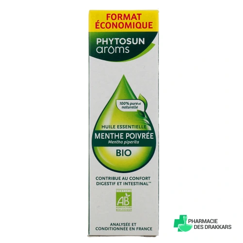Phytosun Arôms Huile Essentielle de Menthe Poivrée