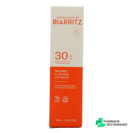 Laboratoires de Biarritz Baume à Lèvres Sport SPF30