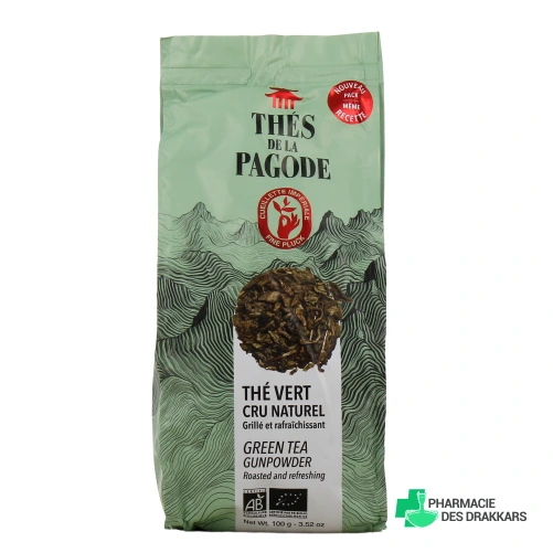 Thés de la Pagode Thé Vert Cru Naturel Bio
