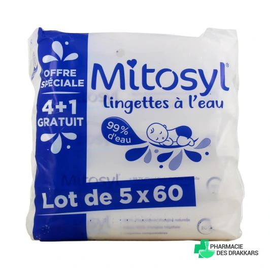 Mitosyl Lingettes à l'eau