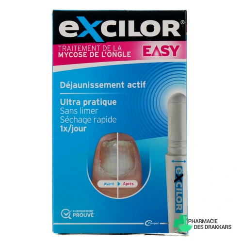 Excilor Mycose de l'Ongle Solution et Stylet