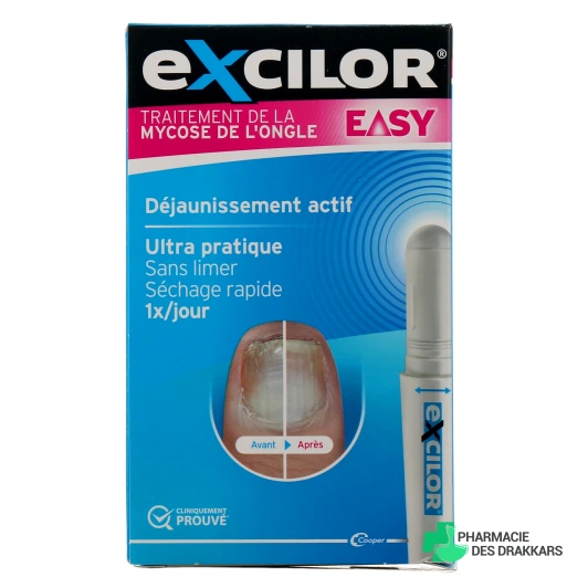 Excilor Mycose de l'Ongle Solution et Stylet