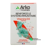 Arkogélules Vitamine D3 végétale 2000 UI - Vue 360°