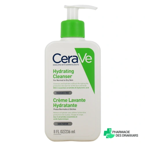 CeraVe Crème Lavante Hydratante