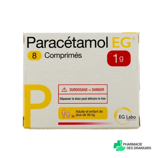 Paracétamol 1g