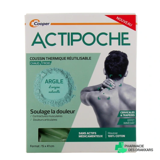 Actipoche Coussins Thermiques Argile