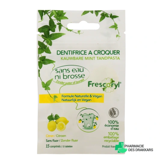 Frescoryl Dentifrice à Croquer