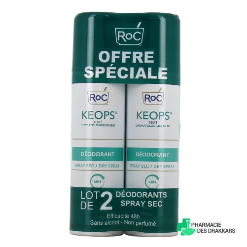 ROC Keops Déodorant Spray Sec 24h