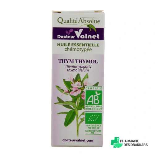 Docteur Valnet Huile Essentielle Thym Thymol