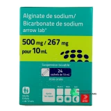 Alginate de Sodium Bicarbonate de Sodium - Vue 360°