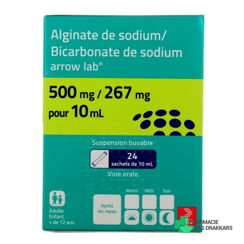 Alginate de Sodium Bicarbonate de Sodium