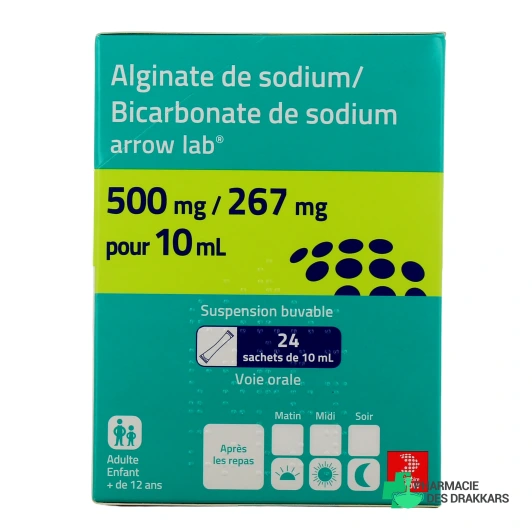 Alginate de Sodium Bicarbonate de Sodium