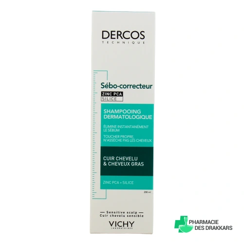 Dercos Shampooing Sébo-Correcteur