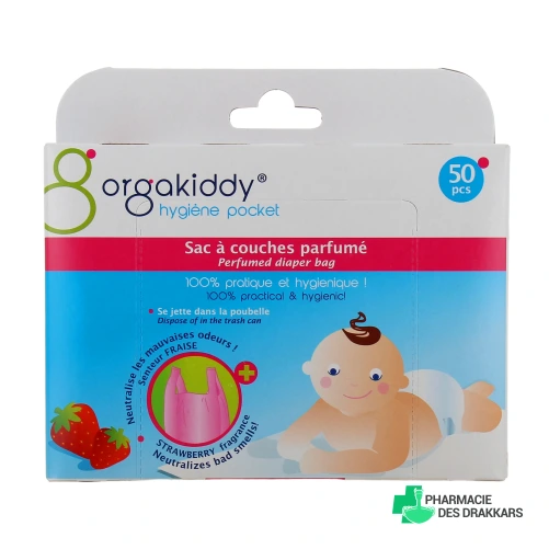 Orgakiddy Sac à Couches Parfumé
