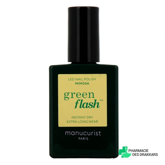 Manucurist Green Flash Vernis à Ongles Semi-Permanent