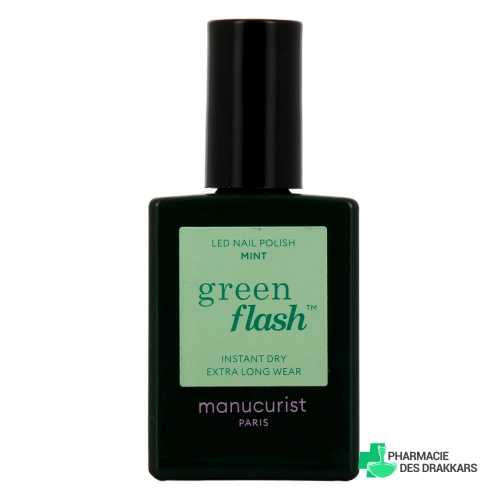 Manucurist Green Flash Vernis à Ongles Semi-Permanent
