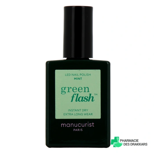 Manucurist Green Flash Vernis à Ongles Semi-Permanent