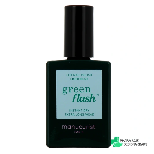 Manucurist Green Flash Vernis à Ongles Semi-Permanent