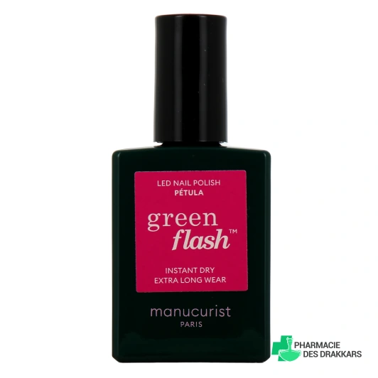Manucurist Green Flash Vernis à Ongles Semi-Permanent